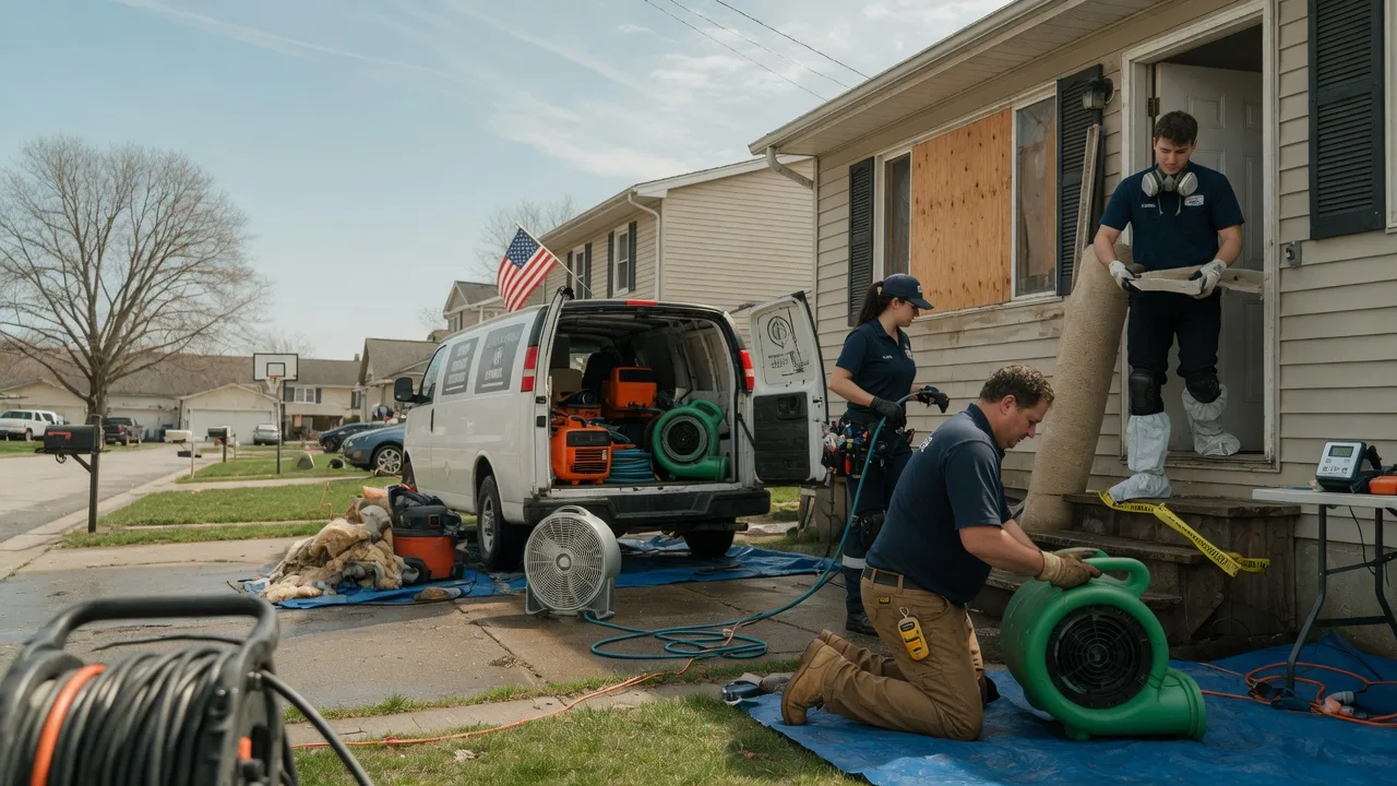 Water Damage Restoration in Niles, IL near me